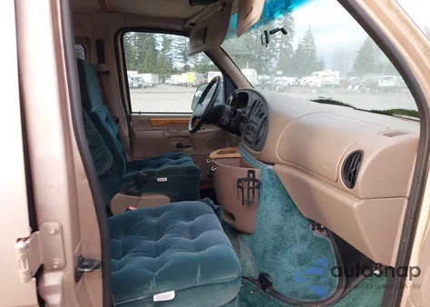 1997 Ford Econoline E150 Van z USA, uszkodzony, nr VIN 1FDEE142XVHA83756